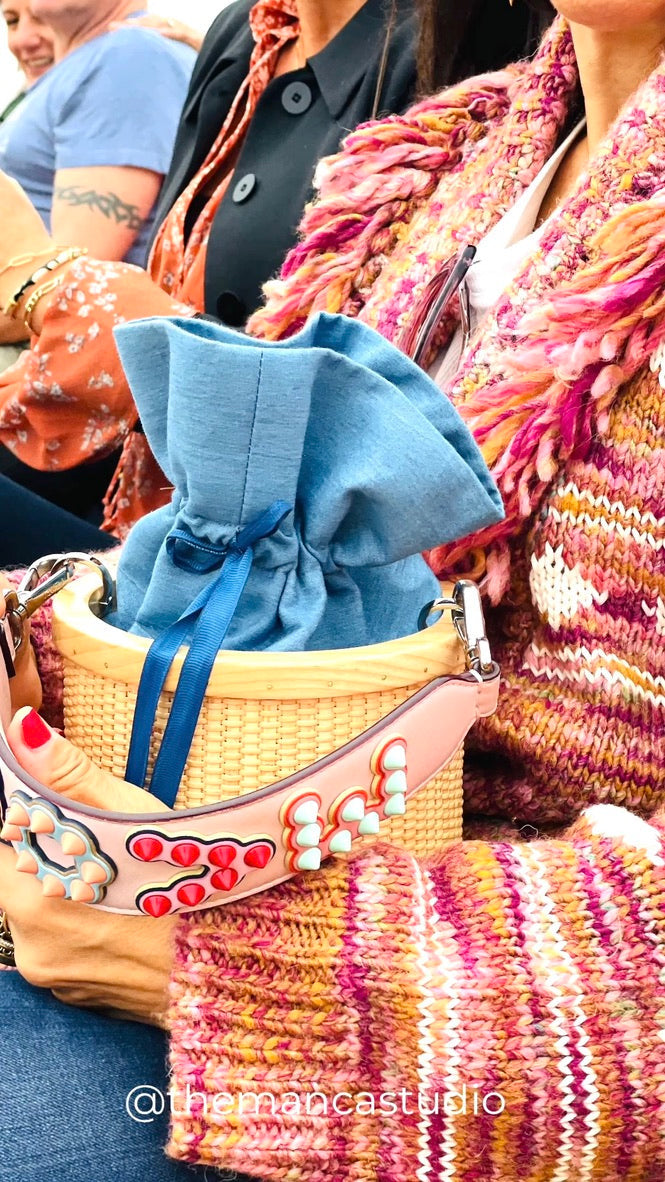 The Circolo M: Fendi Love – handwoven by The Manca Studio